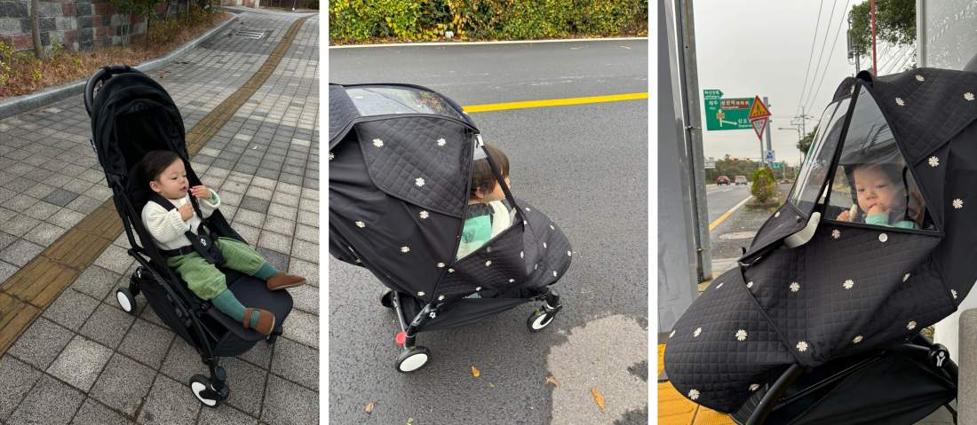 돌 아기 유모차 거부 극복기